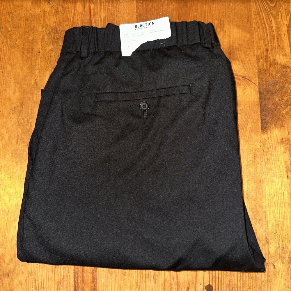 Kenneth Cole‎ Reaction Techni-Cole Slim Mens Dress Pants Slacks 44Lx37W (38x32)